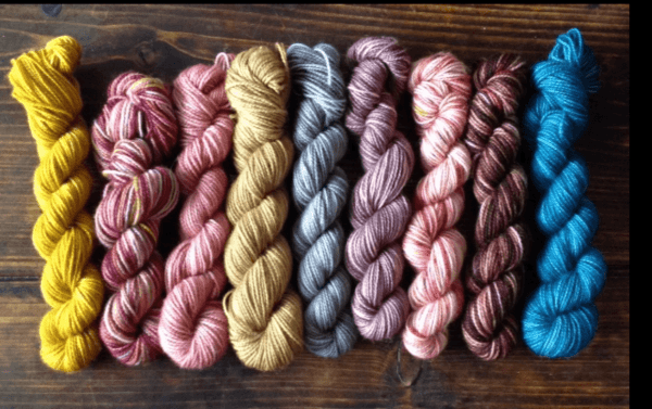 Learn to dye yarn with acid dyes