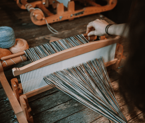 rigid heddle weaving, rigid heddle loom, Kromski